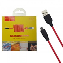 Кабель USB Hoco silicone cable Micro X21 